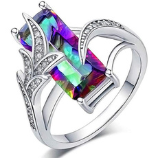 DIAMOND, Jewelry, Colorful, ladiesring