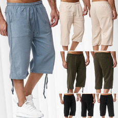 Summer, Shorts, Cotton, Casual pants