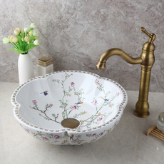 bathroomfaucet, Antique, wastedrain, Ceramic