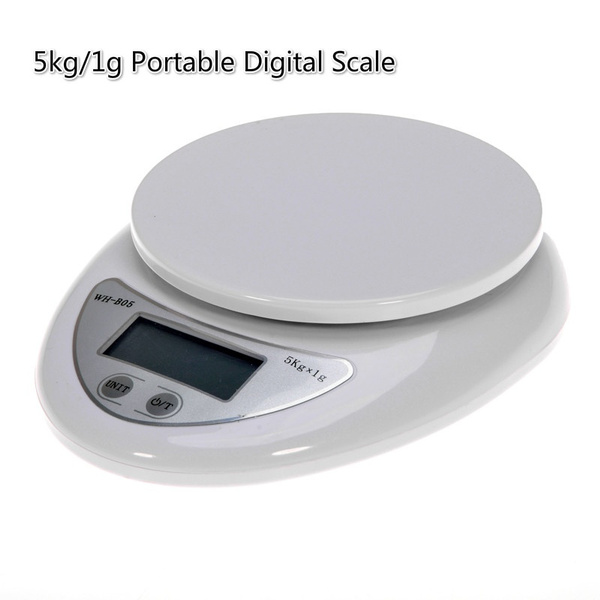 5kg/1g Portable Digital Scale LED Electronic Scales Food Measuring