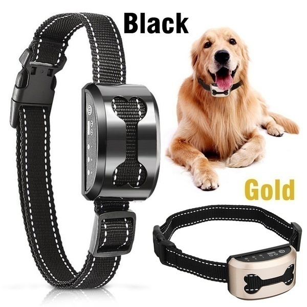 adjustable bark control dog collar