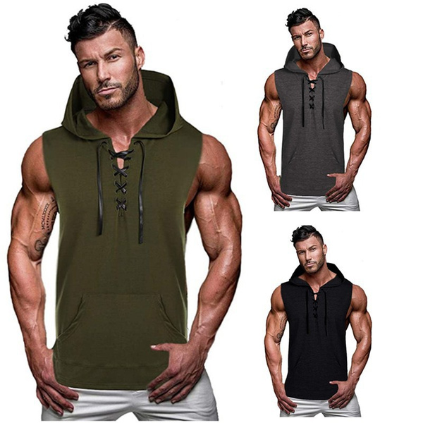 sleeveless hoodie for summer