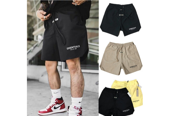 New Men's FOG Fear of god Essentials Short Sports Pants Trousers