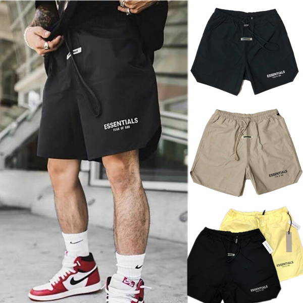 New Men's FOG Fear of god Essentials Short Sports Pants Trousers