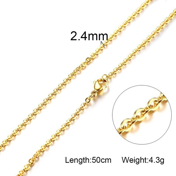 16-24 Inches Fashion Luxury Men's Women 