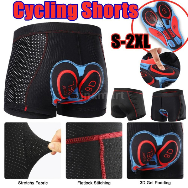 Men Cycling Underwear Shorts Breathable Gel Padded MTB Biking