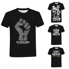 Summer, Polyester, blackhistory, Graphic T-Shirt