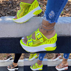 wedge, Flip Flops, Fashion, Platform Shoes
