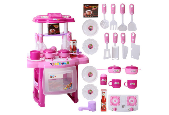 26Pcs kid Simulation kitchen set girls toys Pretend Play mini brands  miniature fake food Gift Cooking מטבח לילדים кухня детская - Price history  & Review