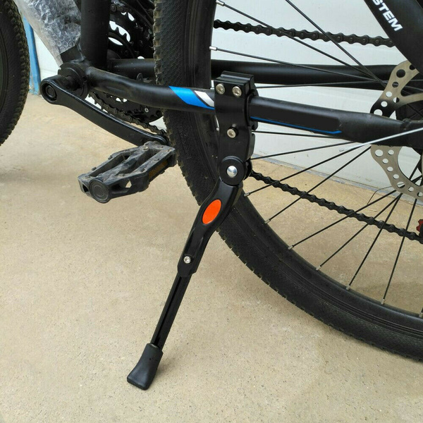 Heavy Duty Adjustable Bicycle Prop Side Rear Kick Stand Mountain Bike 
