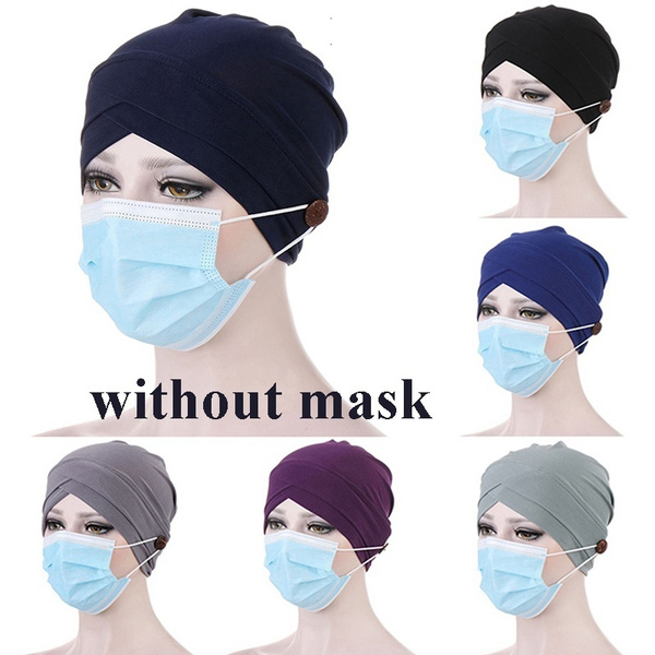Wearing Protect Ears Head Wrap Hat Head 