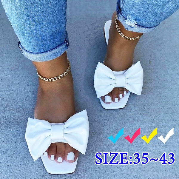 Flip flop bow slip on Clearance