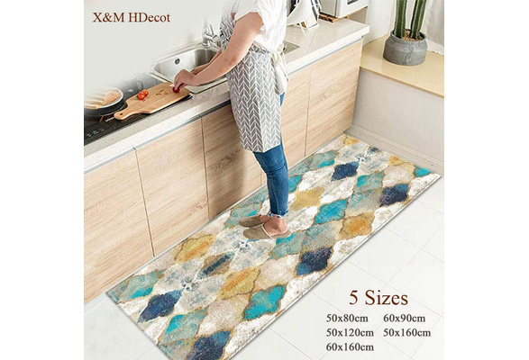 Moroccan Ethnic Floor Mat Non slip Modern Kitchen Mat Anti - Temu