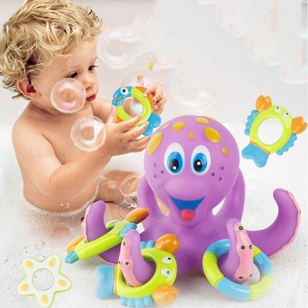 nuby octopus bath toss toy