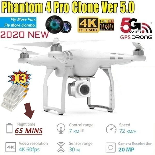 2020 Newest Upgrade Clone DJI Drone!!! Phantom 4 Pro!! HD Camera Newest