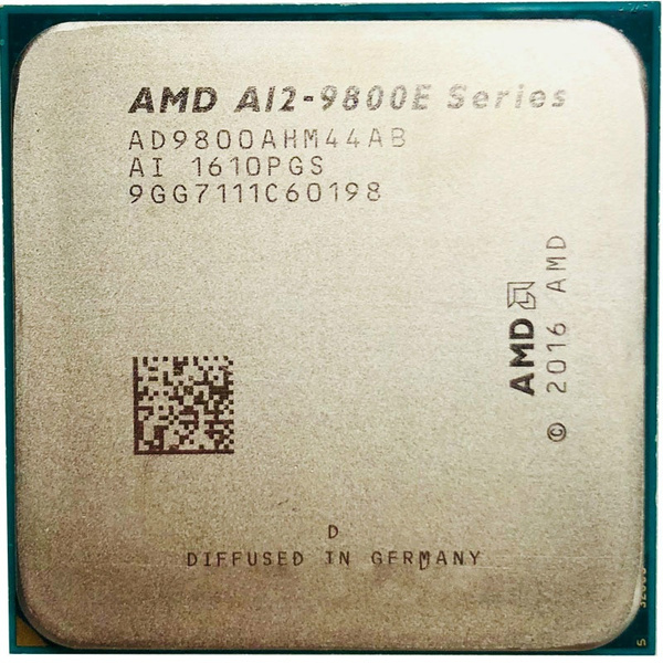 AMD A12 Series A12 9800E A12 9800E A12 9800 E 3.1 GHz Quad Core