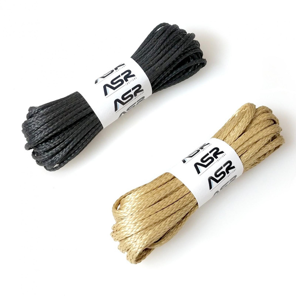 ASR Tactical Corde de Survie Tressée Kevlar 200lb - 100 Pieds Bleu