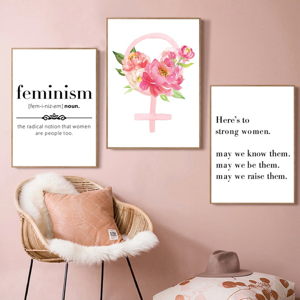 WOMEN FEMALE GIRL POWER FASHION quote positive poster picture print wall art 12 