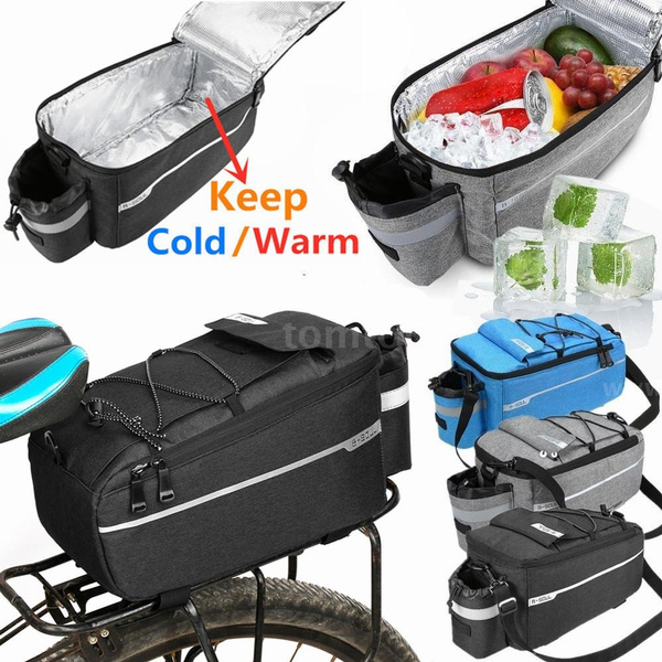 Insulated Trunk Cooler Bag Cycling Bicycle Rear Rack Storage