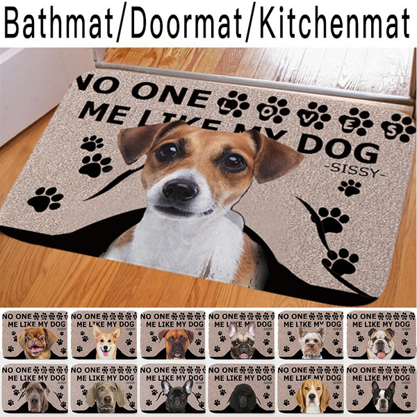 dog bathroom mat