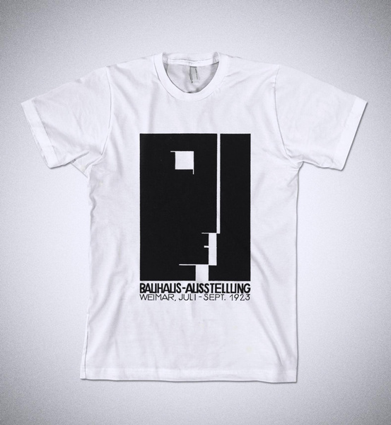 Bauhaus movement shirt, Bauhaus art t 