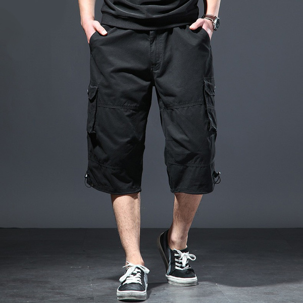 Mens Cotton Sweatpants For Short Men With Elastic Waist Perfect For Summer  Fitness And Bodybuilding Sizes 3 4 From Tnjzm, $23.56 | DHgate.Com