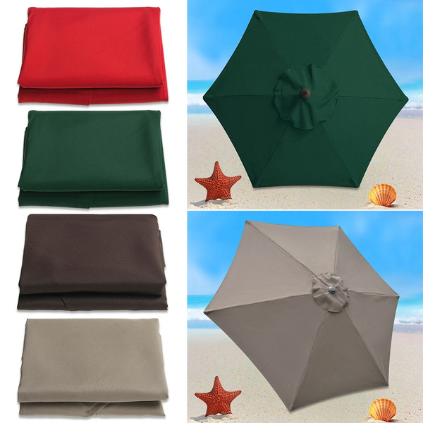 Garden Parasol Canopy Cover Replacement Sun Umbrella Surface Gazebo Top Roof 