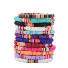 Charm Bracelet, polymer, Colorful, Women's Fashion