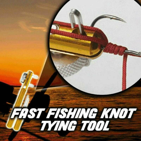 ❄️Winter Sale-50% OFF🐠Automatic Fishing Knot Tying Tool – Fish Wish Rod