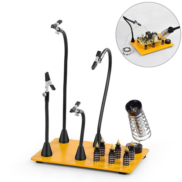 NEWACALOX Strong Flexible Arm Third Helping Hand PCB Circuit