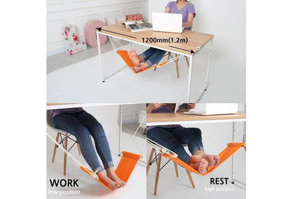 Portable Office Under Desk Feet Hammock Foot Chair Care Tool Foot