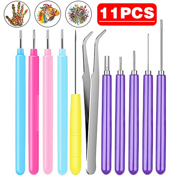 Kit Quilling Carta 700 Pezzi Strisce 5mm + Penna Fessurata, Pinzette, Righello – 7 Colori Sfumati, Scatola Inclusa