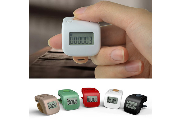 Tally Counter Mini-Finger zähler LCD Mit Licht Elektrische Digital