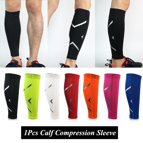 1Pcs Calf Compression Sleeve for Men, Women and Runners - Helps Shin Splint  & Calf Pain Relief, Leg Compression Sleeves Calf Support for Running,  Cycling, Training, Football, Basketball