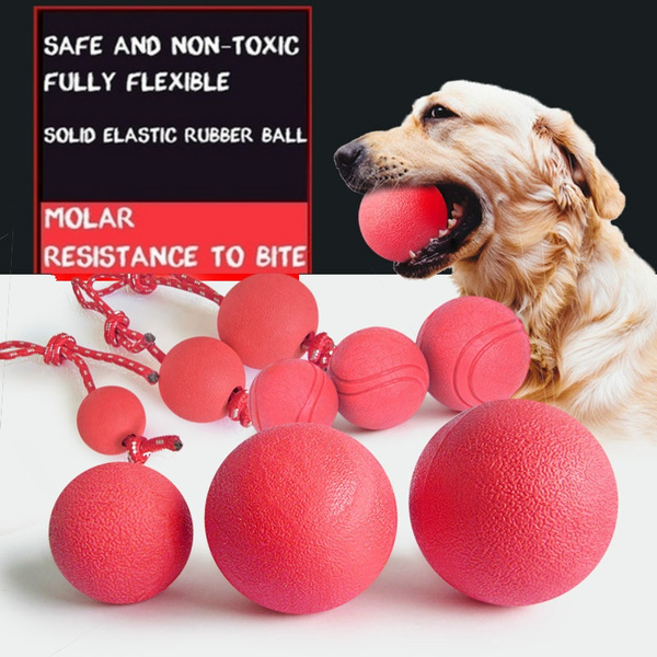 Dog Solid Rubber Ball