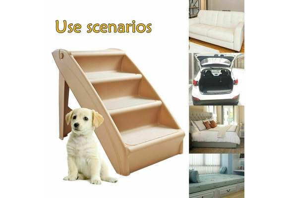 collapsible dog steps for high beds