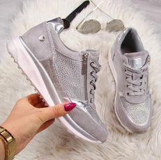 laceupshoe, Sneakers, Casual Sneakers, gold
