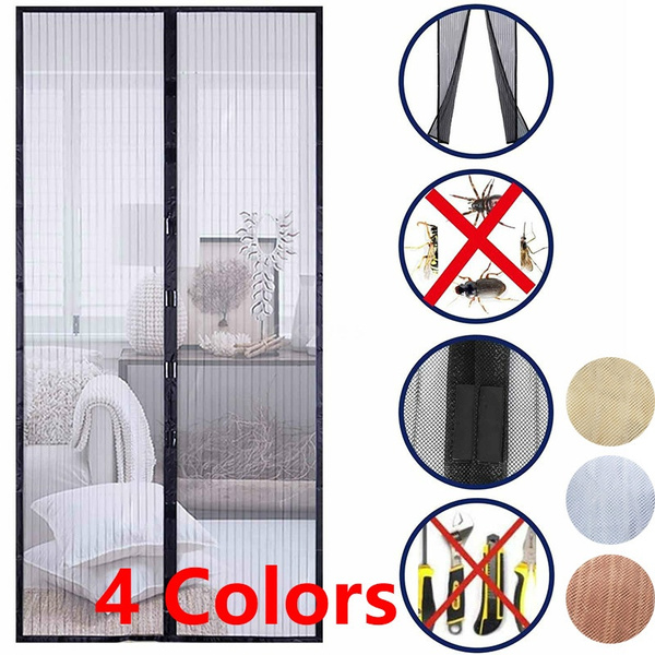 4Colors Inches Summer Anti Mosquito Insect Fly Bug Curtains Magnetic ...