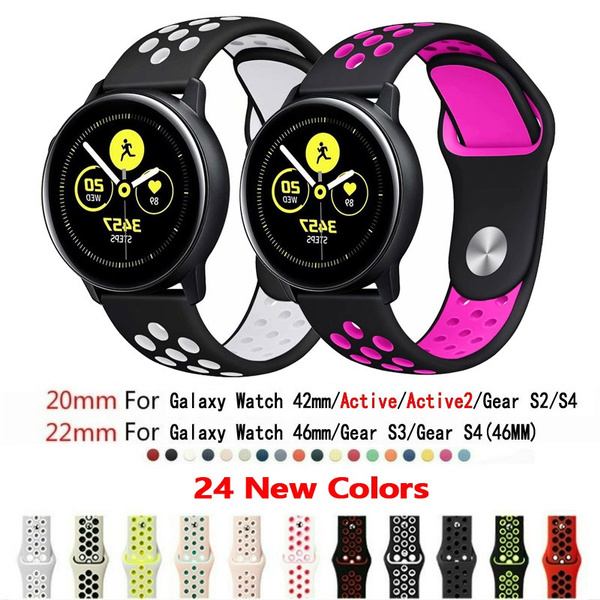 Newly sport Soft Silicone watch band for Samsung Galaxy Watch 42mm