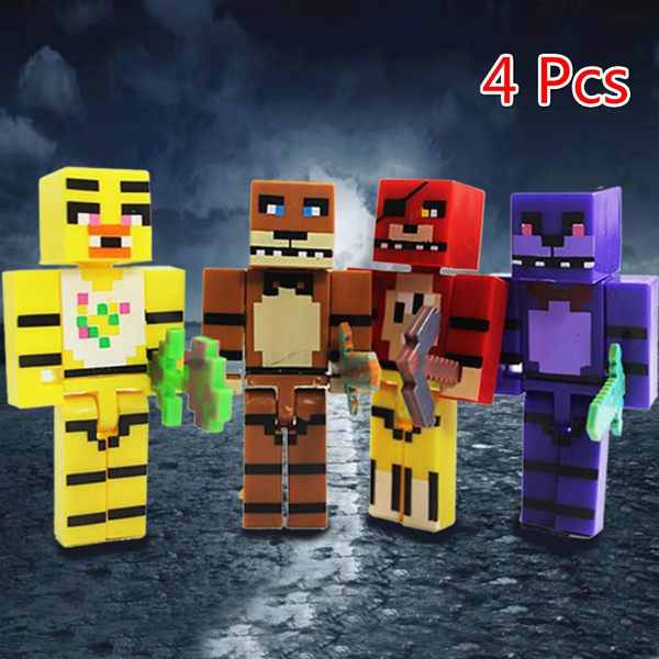 fnaf minecraft figures