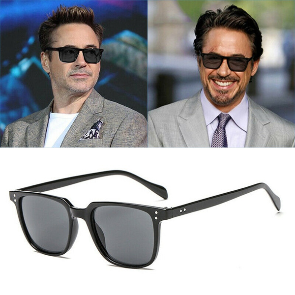 Men's Classic Retro Square Frame Sunglasses