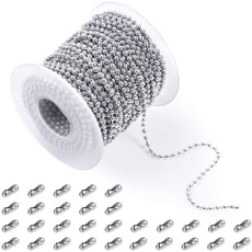 Steel, 925silverchain, ballchainnecklace, Chain