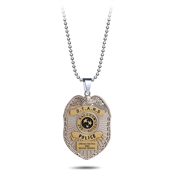 Police Badge Necklace | Halloween City