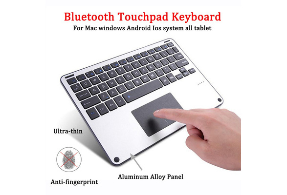 PC/タブレット ノートPC IPad/Mac Wireless Bluetooth Keyboard with Touchpad for IPad All 