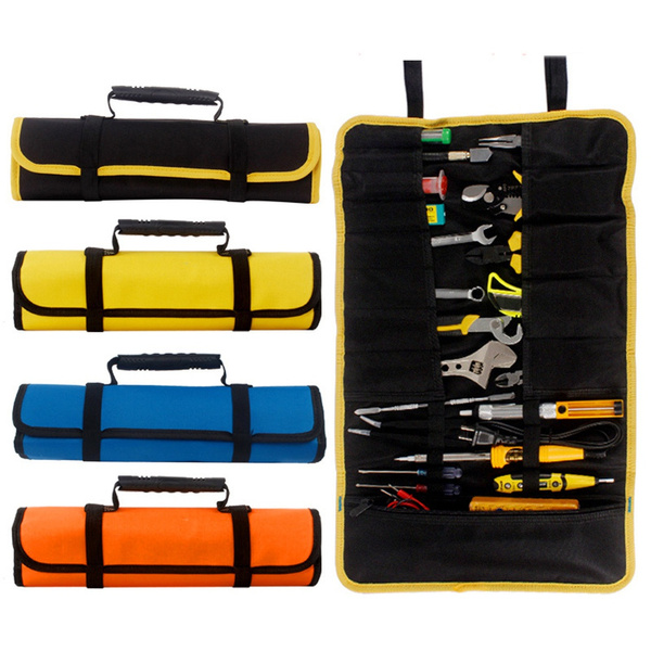 Details about   Portable Tools Storage Bag Spanner Zipper Plain Organizer Carry Case Pouch Bags 