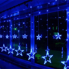 party, Star, Christmas, lights