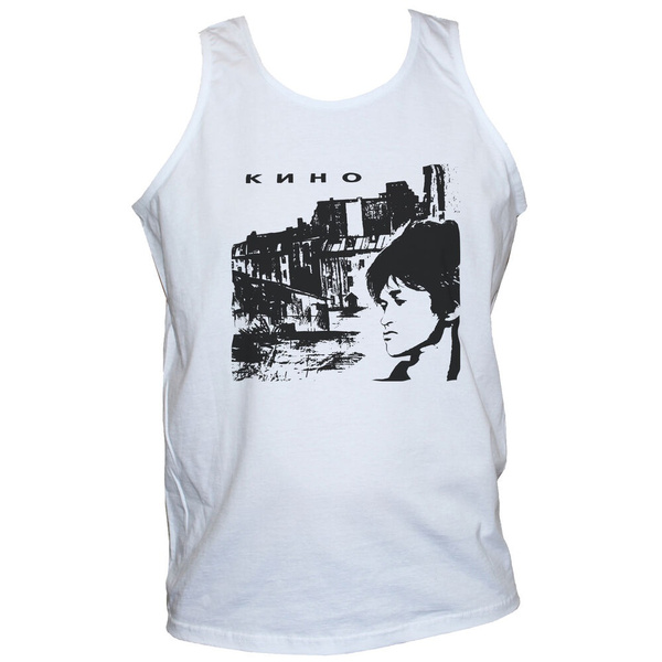 KINO T SHIRT VEST- Viktor Tsoi Russian 