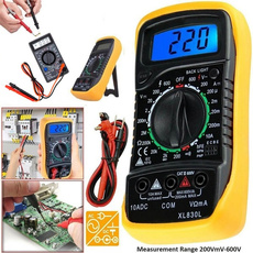 amperemeter, digitalmultimeter, resistancemeter, diodemeter