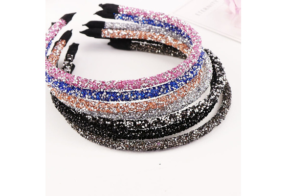 Fashion Crystal Shine Elegant Hairband Headband Hair Accessories Headwear Women 