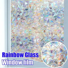 rainbow, stained, windowsticker, Colorful
